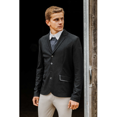 Chaqueta de concurso Equithème Budapest hombre Negro Chaqueta de concurso Equithème Budapest hombre Negro