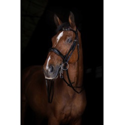 Riendas de brida Eric Thomas ELITE 13 mm Negro