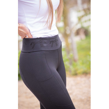 Legging Delphe Pénélope Negro