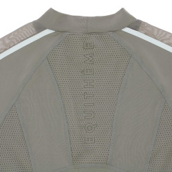 Camiseta EQUITHÈME Originals - Mélodie Gris pardo Marr&amp;oacute;n