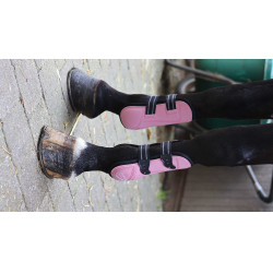 Guarniciones con protectores de menudillo Lami-Cell Elite Rosa viejo Guarniciones con protectores de menudillo Lami-Cell Elite Rosa viejo