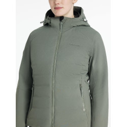 Chaqueta Híbrida Impermeable LeMieux Brooke mujer Romero Verde
