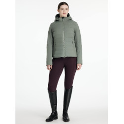 Chaqueta Híbrida Impermeable LeMieux Brooke mujer Romero Verde