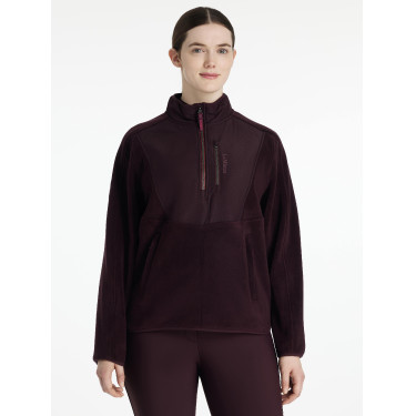 Chaqueta polar híbrida LeMieux Clara Ciruela damascena Violeta Chaqueta polar híbrida LeMieux Clara Ciruela damascena Violeta