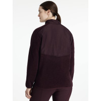 Chaqueta polar híbrida LeMieux Clara Ciruela damascena Violeta Chaqueta polar híbrida LeMieux Clara Ciruela damascena Violeta