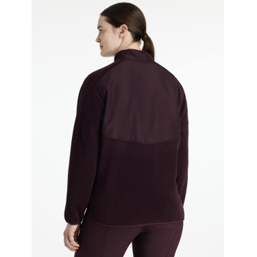 Chaqueta polar híbrida LeMieux Clara Ciruela damascena Violeta Chaqueta polar híbrida LeMieux Clara Ciruela damascena Violeta