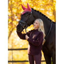 Chaqueta polar híbrida LeMieux Clara Ciruela damascena Violeta