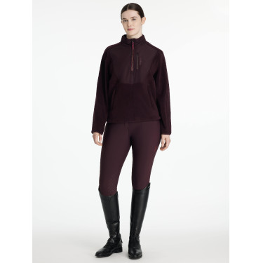 Chaqueta polar híbrida LeMieux Clara Ciruela damascena Violeta Chaqueta polar híbrida LeMieux Clara Ciruela damascena Violeta