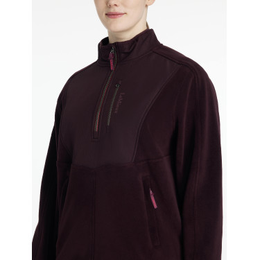 Chaqueta polar híbrida LeMieux Clara Ciruela damascena Violeta Chaqueta polar híbrida LeMieux Clara Ciruela damascena Violeta