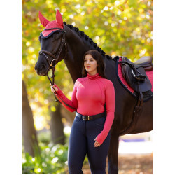 Capa base LeMieux Sara de cuello alto Arándano Rosa Capa base LeMieux Sara de cuello alto Arándano Rosa