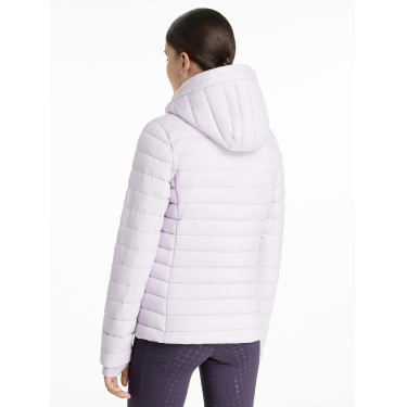 Plumífero con capucha LeMieux Milly Young Rider Lila Violeta