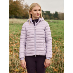 Plumífero con capucha LeMieux Milly Young Rider Lila Violeta