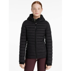 Plumífero con capucha LeMieux Milly Young Rider Negro