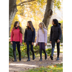 Plumífero con capucha LeMieux Milly Young Rider Negro