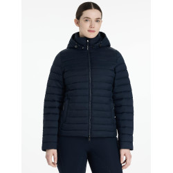 Chaqueta acolchada con capucha LeMieux Tilly mujer Marino