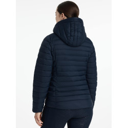 Chaqueta acolchada con capucha LeMieux Tilly mujer Marino Azul marino