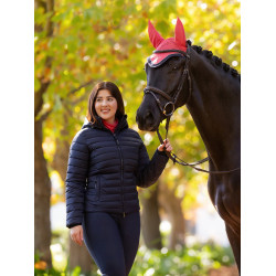 Chaqueta acolchada con capucha LeMieux Tilly mujer Marino Azul marino