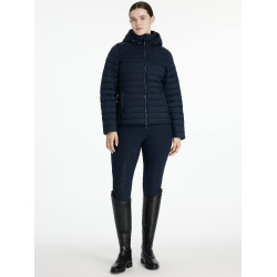 Chaqueta acolchada con capucha LeMieux Tilly mujer Marino Azul marino