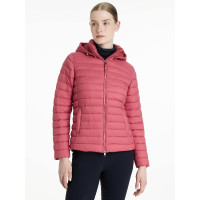 Chaqueta acolchada con capucha LeMieux Tilly mujer Arándano Rosa