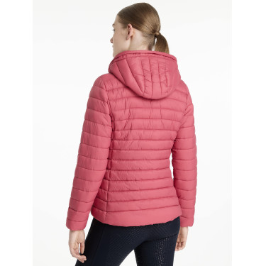 Chaqueta acolchada con capucha LeMieux Tilly mujer Arándano Rosa