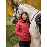 Chaqueta acolchada con capucha LeMieux Tilly mujer Arándano Rosa