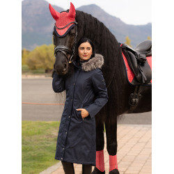 Abrigo largo impermeable LeMieux Anya Marino Azul marino