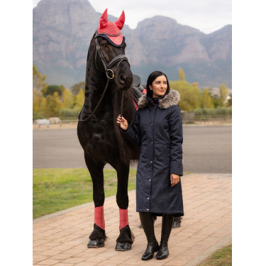 Abrigo largo impermeable LeMieux Anya Marino Azul marino