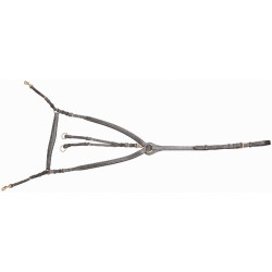 Pechera forrada con enganche en T de T Havana oscuro Marrón Pechera forrada con enganche en T de T Havana oscuro Marrón