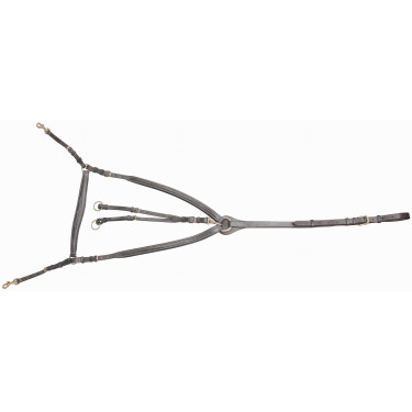 Pechera forrada con enganche en T de T Havana oscuro Marrón Pechera forrada con enganche en T de T Havana oscuro Marrón