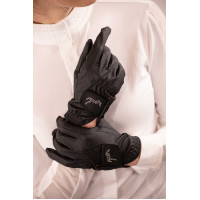 Guantes de equitación PENELOPE Prisma Negro Guantes de equitación PENELOPE Prisma Negro