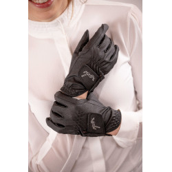 Guantes de equitación PENELOPE Prisma Negro Guantes de equitación PENELOPE Prisma Negro