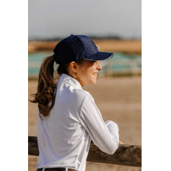 Polo de malla Equithème Buffy Blanco