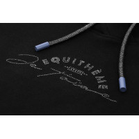 Sudadera Je t'aime EQUITHÈME - Selena Negro