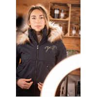 Parka Pénélope Steppy Marino Azul marino