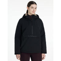 Anorak impermeable LeMieux con media cremallera Phoebe para mujer Negro Anorak impermeable LeMieux con media cremallera Phoebe para mujer Negro