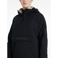 Anorak impermeable LeMieux con media cremallera Phoebe para mujer Negro Anorak impermeable LeMieux con media cremallera Phoebe para mujer Negro