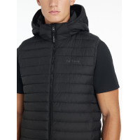 Chaleco acolchado sin mangas con capucha LeMieux para hombre Negro Chaleco acolchado sin mangas con capucha LeMieux para hombre Negro