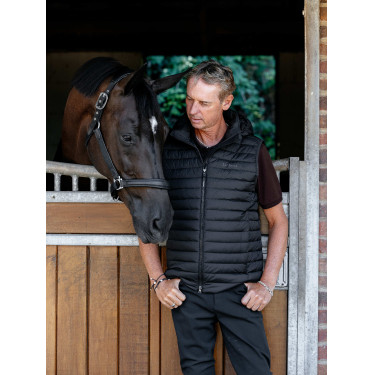 Chaleco acolchado sin mangas con capucha LeMieux para hombre Chaleco acolchado sin mangas con capucha LeMieux para hombre