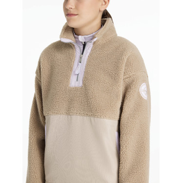 Capa base Young Rider LeMieux Tammy Teddy de forro polar Capa base Young Rider LeMieux Tammy Teddy de forro polar