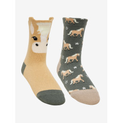 Calcetines Mini LeMieux de algodón (pack de 2)