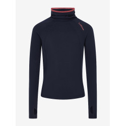 Camiseta interior Young Rider LeMieux Savannah de cuello alto Marino Azul marino