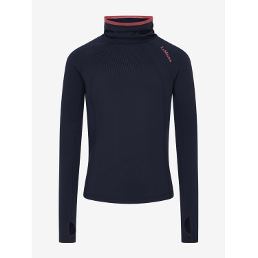 Camiseta interior Young Rider LeMieux Savannah de cuello alto Marino Azul marino