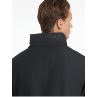 Abrigo de equitación impermeable para hombre LeMieux Team Negro Abrigo de equitación impermeable para hombre LeMieux Team Negro
