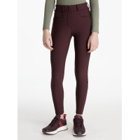 Pantalón de equitación con asiento de silicona Young Rider LeMieux Izzy Ciruela damascena