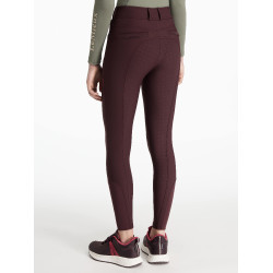 Pantalón de equitación con asiento de silicona Young Rider LeMieux Izzy Ciruela damascena Violeta