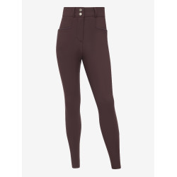 Pantalón de equitación con asiento de silicona Young Rider LeMieux Izzy Ciruela damascena Violeta