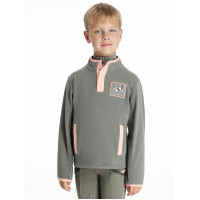 Forro polar con botones a presión Mini LeMieux Mae Romero Verde