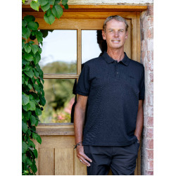 Polo clásico LeMieux hombre Negro Polo clásico LeMieux hombre Negro