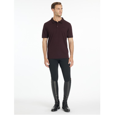 Polo clásico LeMieux hombre Ciruela damascena Violeta