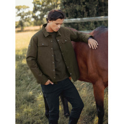 Sobrecamisa LeMieux resistente al agua para hombre Alpino Marrón Sobrecamisa LeMieux resistente al agua para hombre Alpino Marrón